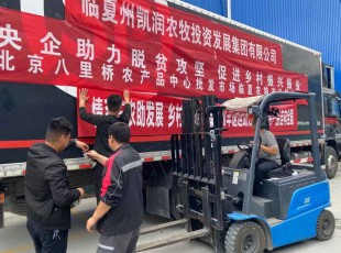 央企助力   产业发展 ——临夏州农特产品入驻北京八里桥农产品中心批发市场